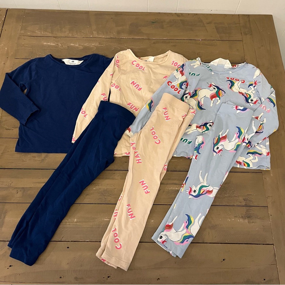 2T H&M lot of 3 matching outfits